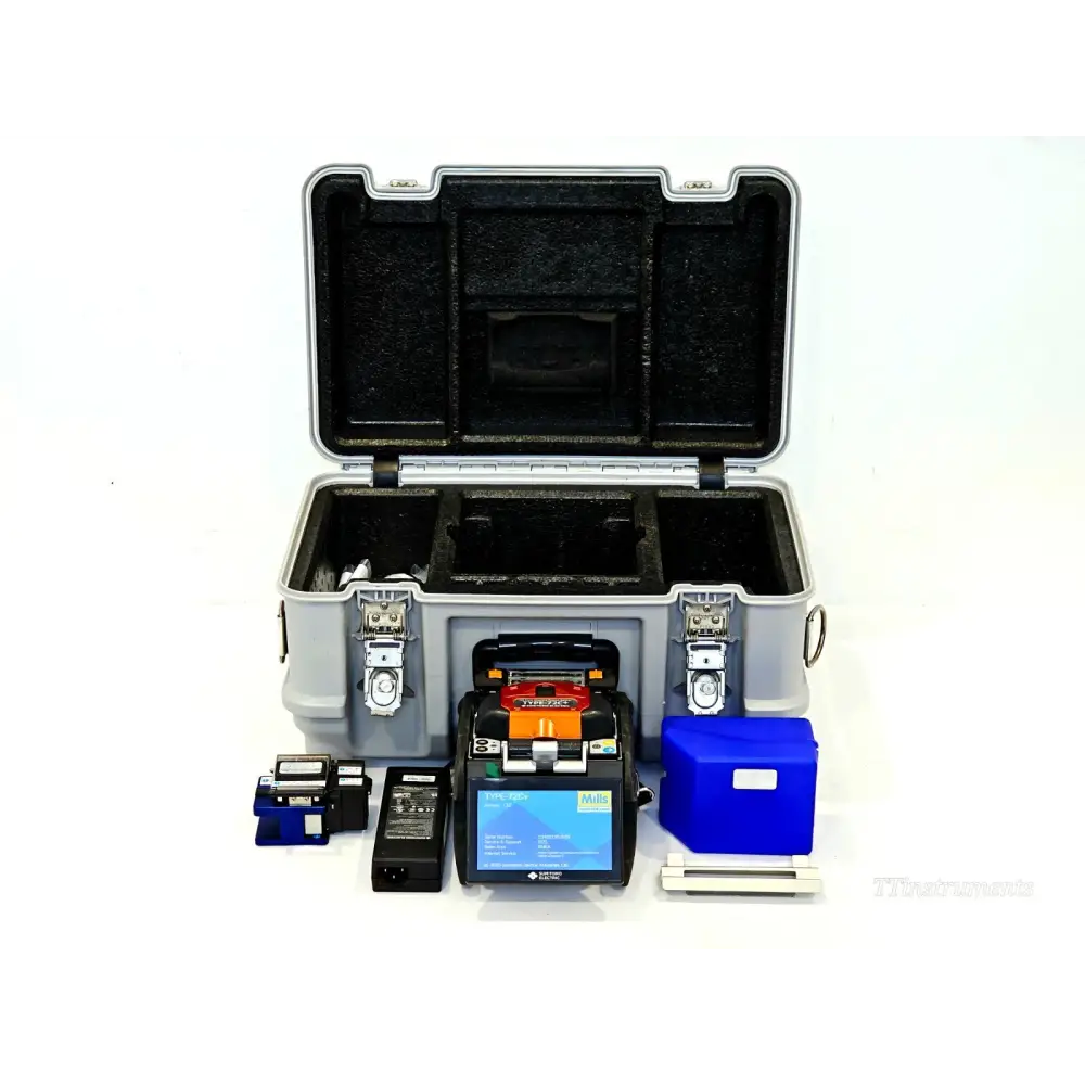 Sumitomo Type-72C+ Core Alignment Fiber Optic Splicer front view with 5-inch touchscreen display