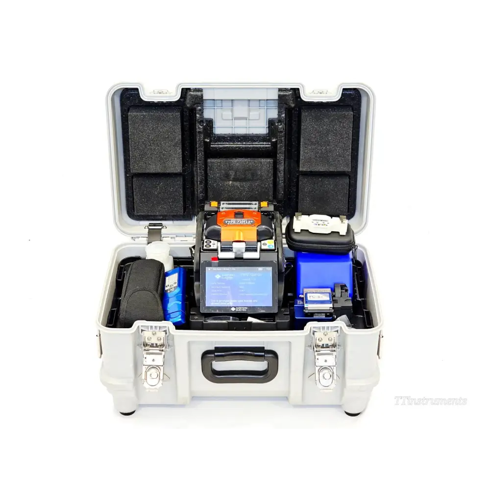 Sumitomo Type-72M12+ Ribbon Fiber Splicer + FC-6R+ Cleaver + JR-7 Jacket Remover0