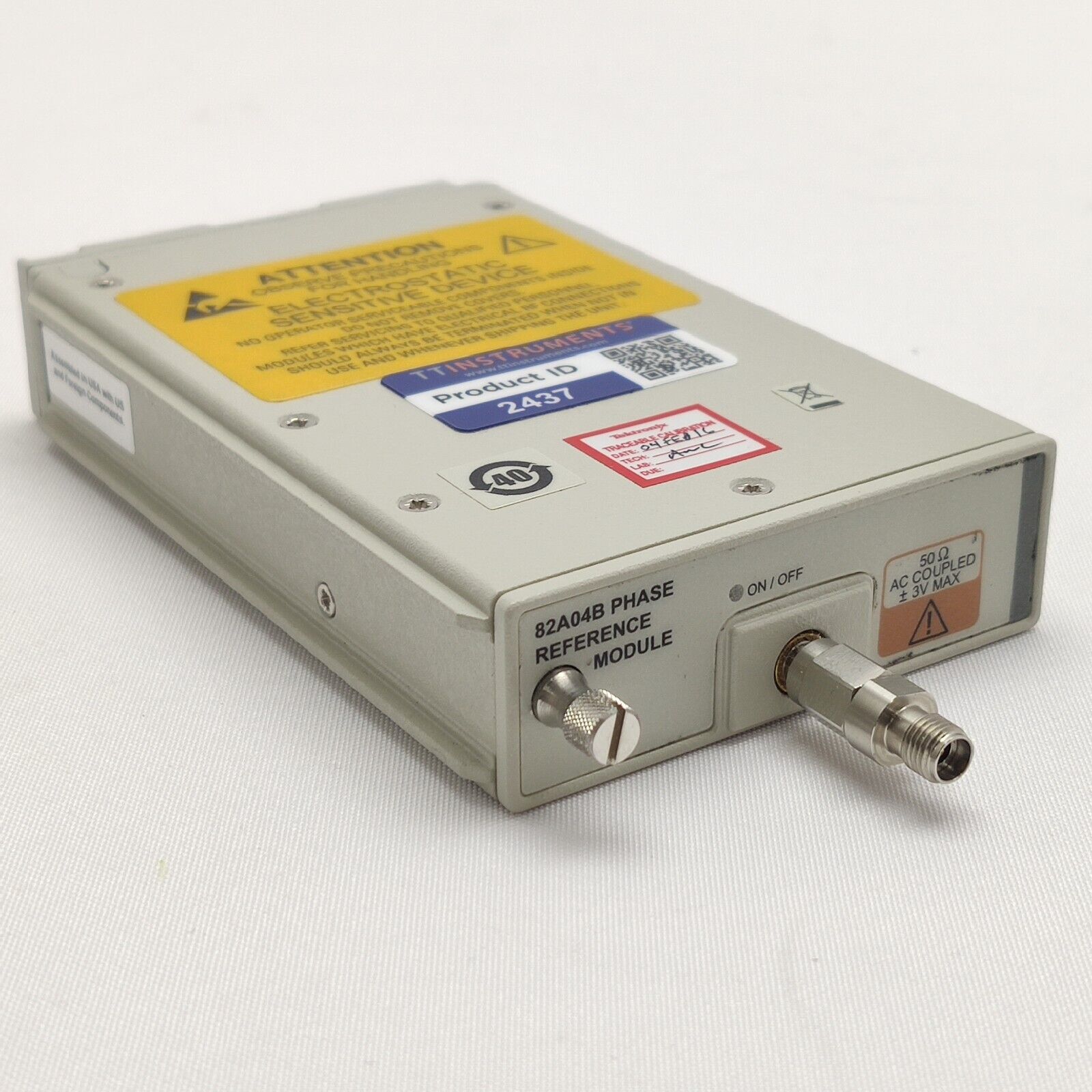 Tektronix 82A04B Phase Reference Module for the DSA8300 Sampling Oscilloscope