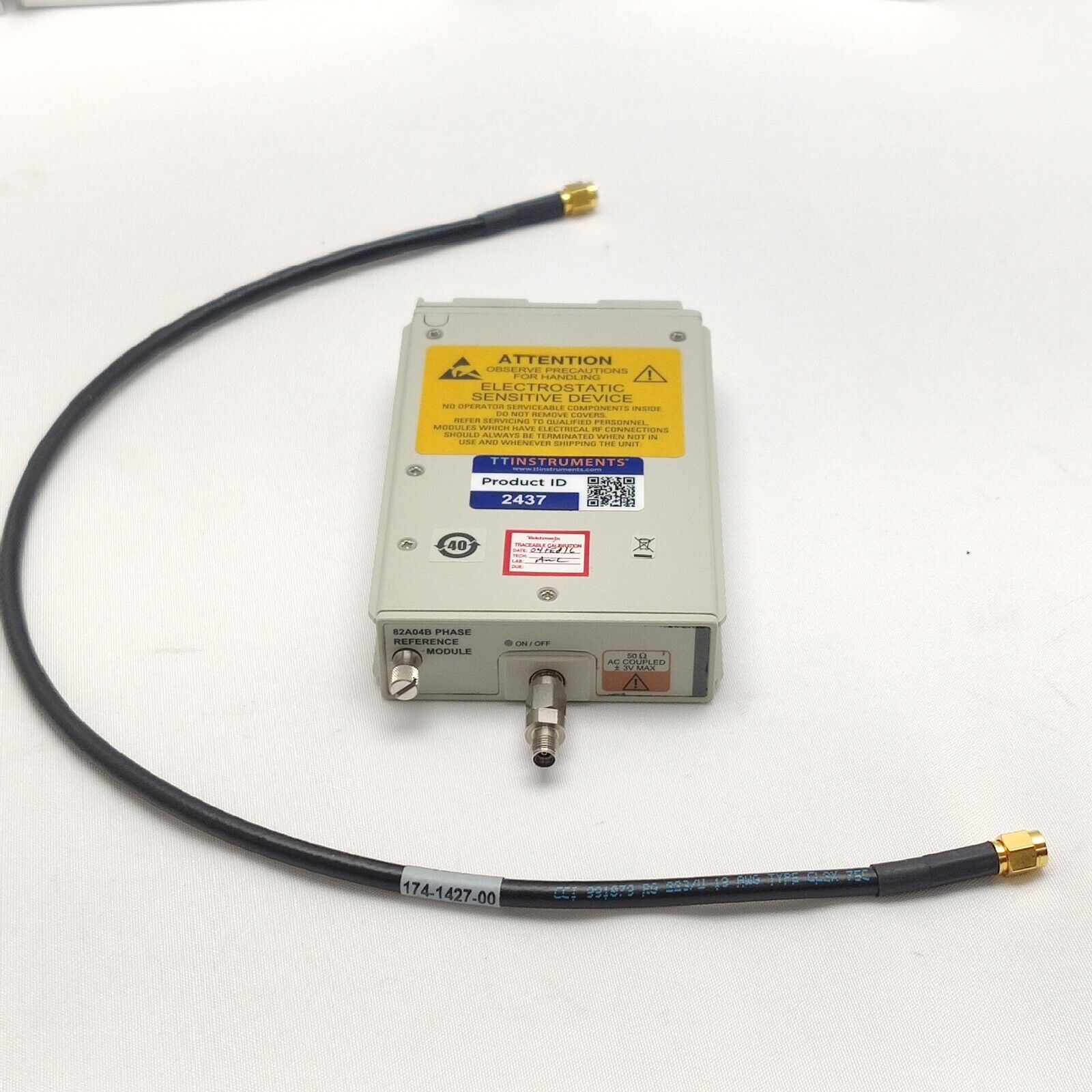 Tektronix 82A04B Phase Reference Module for the DSA8300 Sampling Oscilloscope