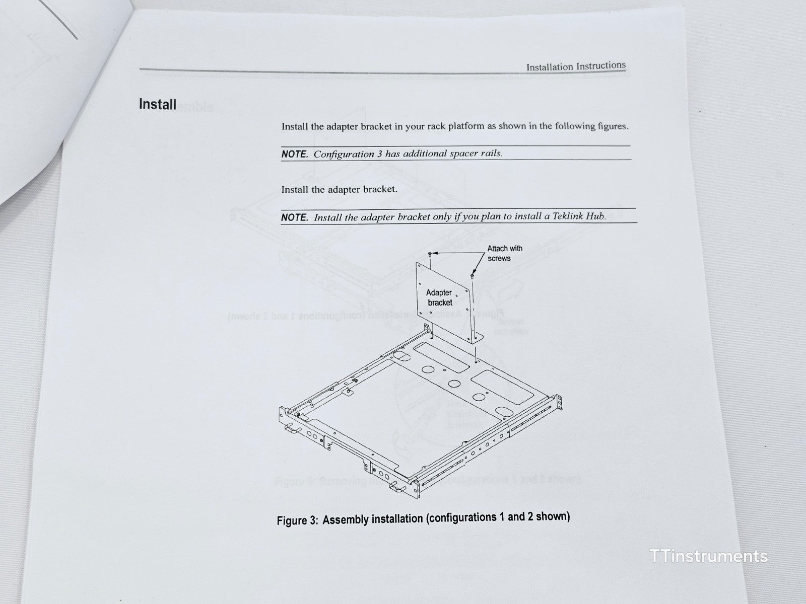 Tektronix Rack Mount Kit 016-1985-03