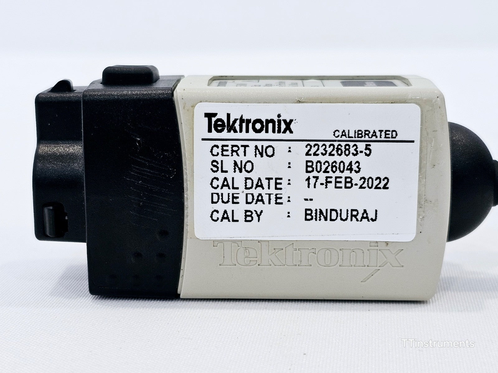 Tektronix TAP2500 square pin socket and pogo pin ground adapters laid out