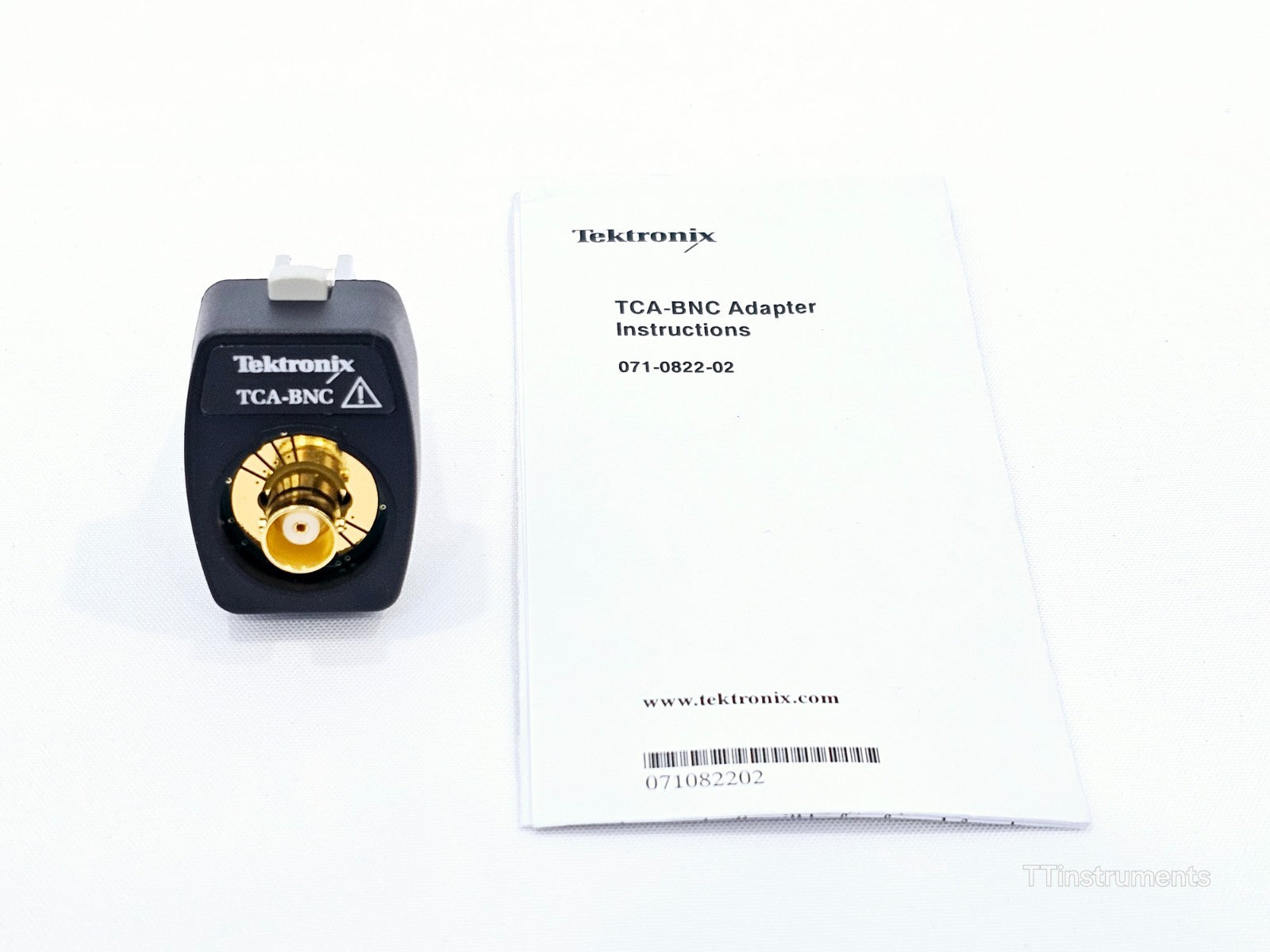 Tektronix TCA-BNC Adapter TekConnect to TekProbe BNC DC to 4GHz 50 Ohm 0.25 dB