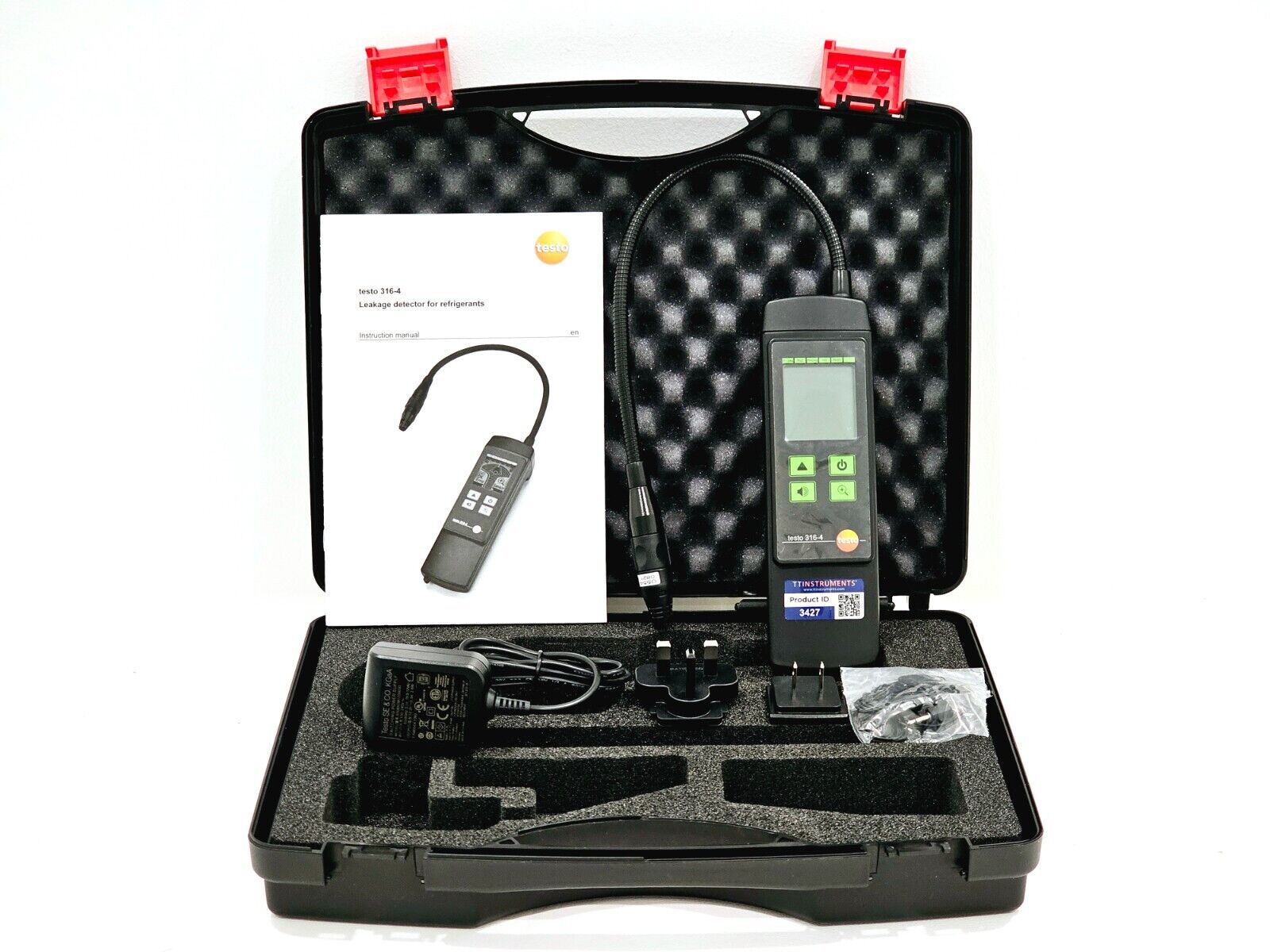 Testo 316-4 Refrigeration Leak Detector CFC, HFC, HCFC & H2