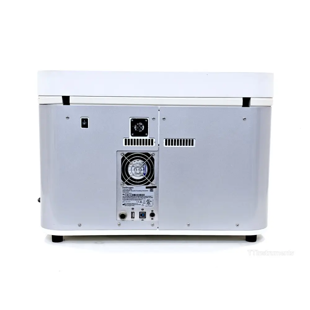 Attune NxT cytometer and Autosampler A25529 shown together on bench