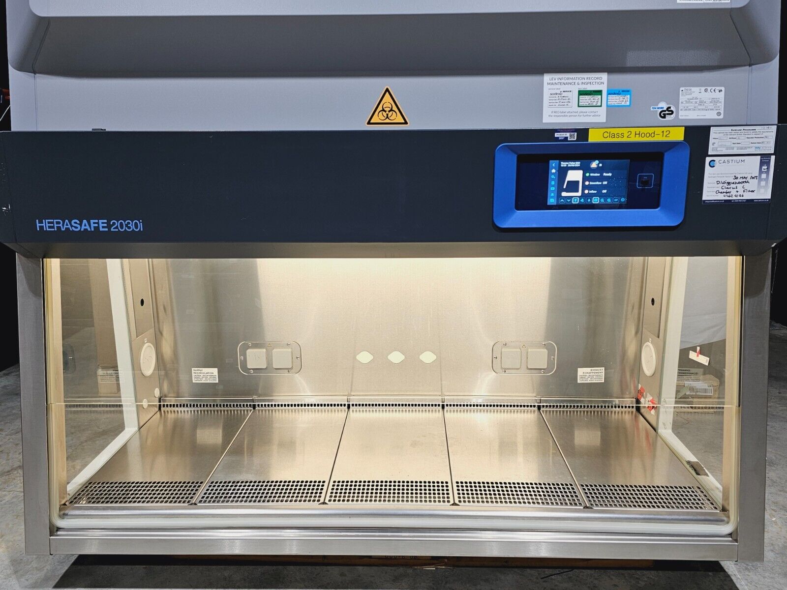 Thermo Scientific Herasafe 2030i 1.5 Micro-Biological Safety Cabinet MFD 2020