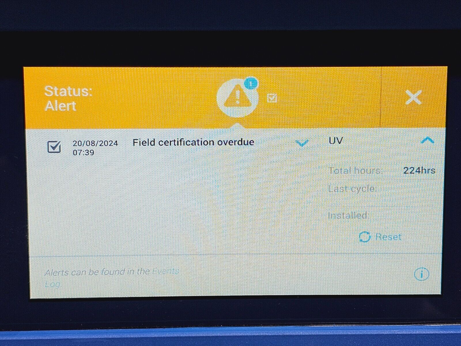 Thermo Scientific Herasafe 2030i 1.5 Micro-Biological Safety Cabinet MFD 2020