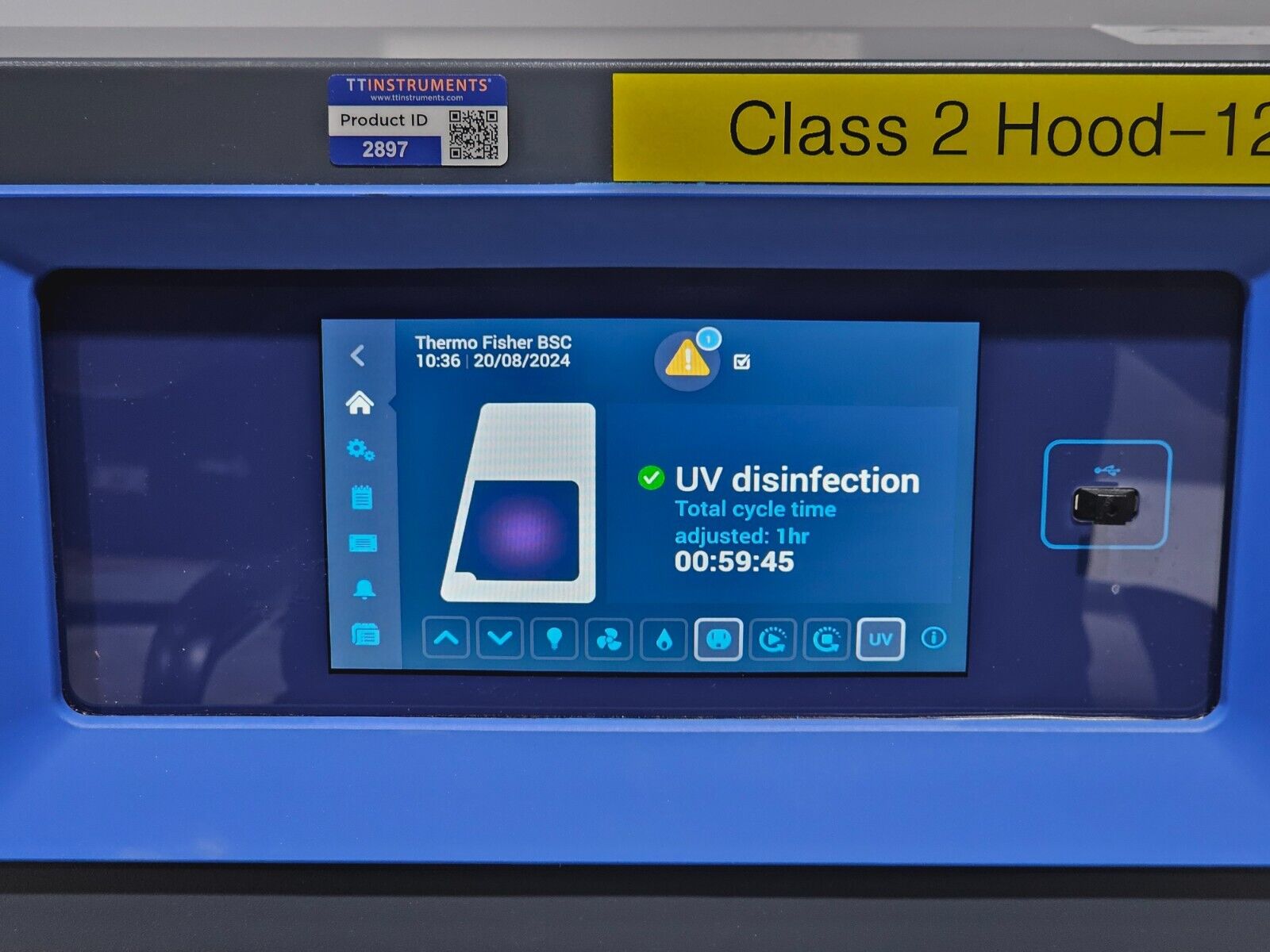 Thermo Scientific Herasafe 2030i 1.5 Micro-Biological Safety Cabinet MFD 2020