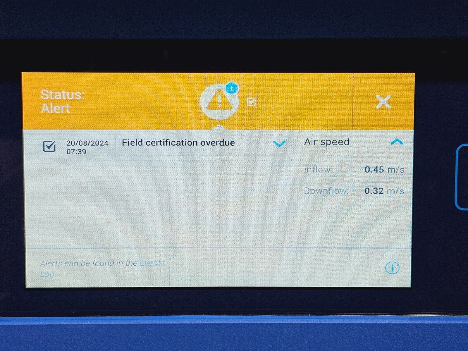 Thermo Scientific Herasafe 2030i 1.5 Micro-Biological Safety Cabinet MFD 2020