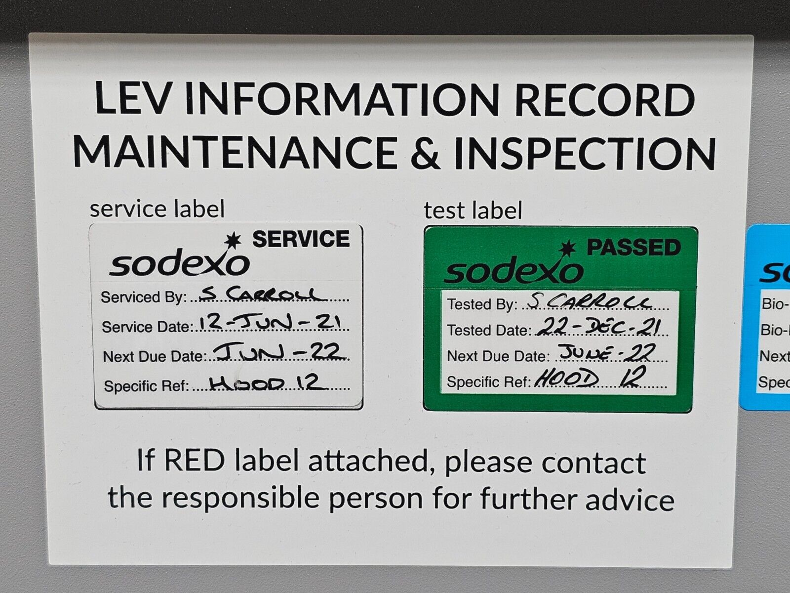 Thermo Scientific Herasafe 2030i 1.5 Micro-Biological Safety Cabinet MFD 2020