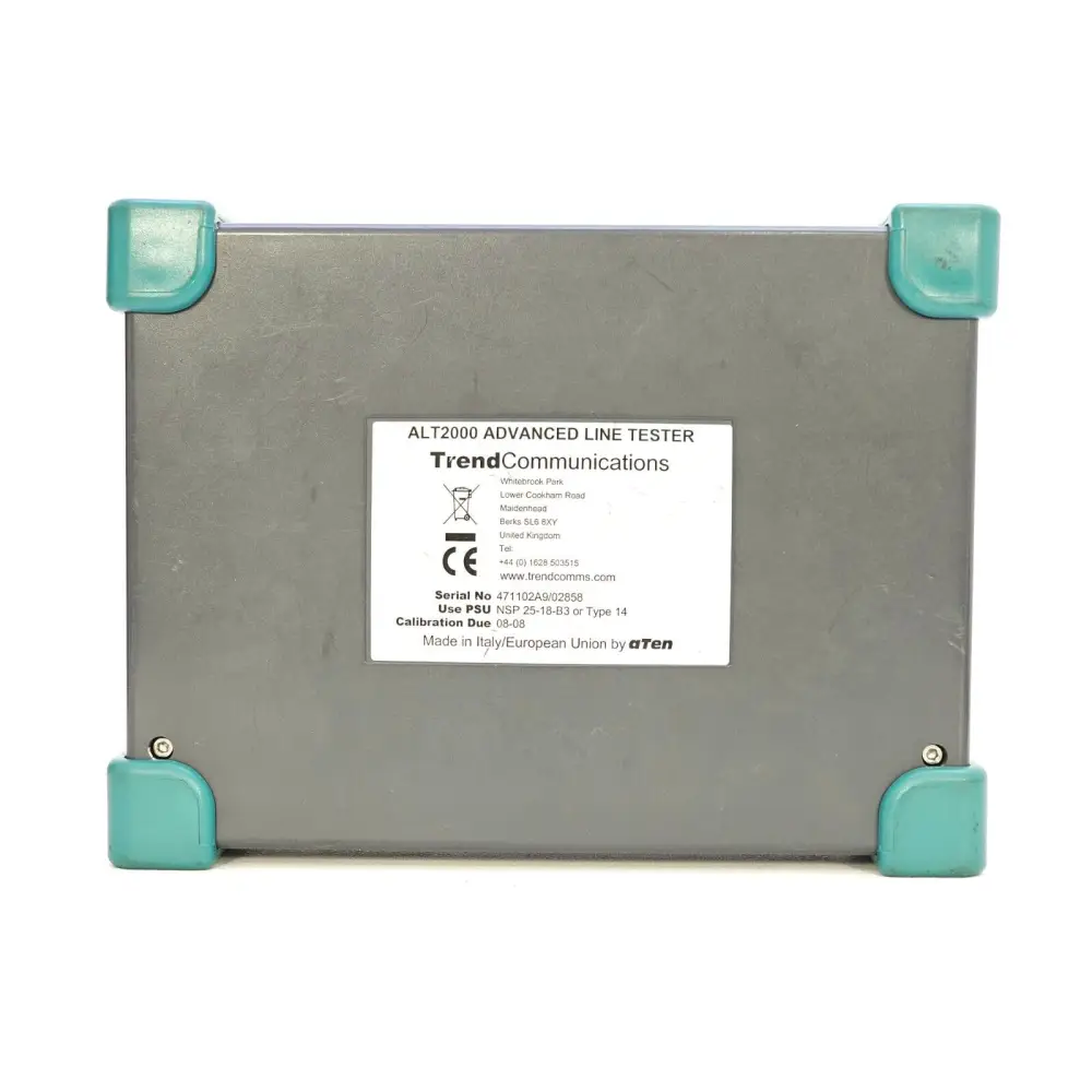Trend Communications ALT2000 keypad and navigation controls close-up