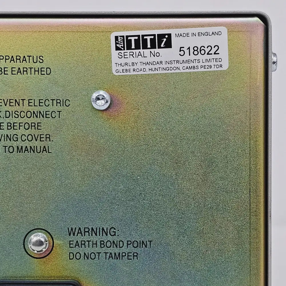 TTi EL302RD 0-30V dual output linear bench supply three-quarter angle view