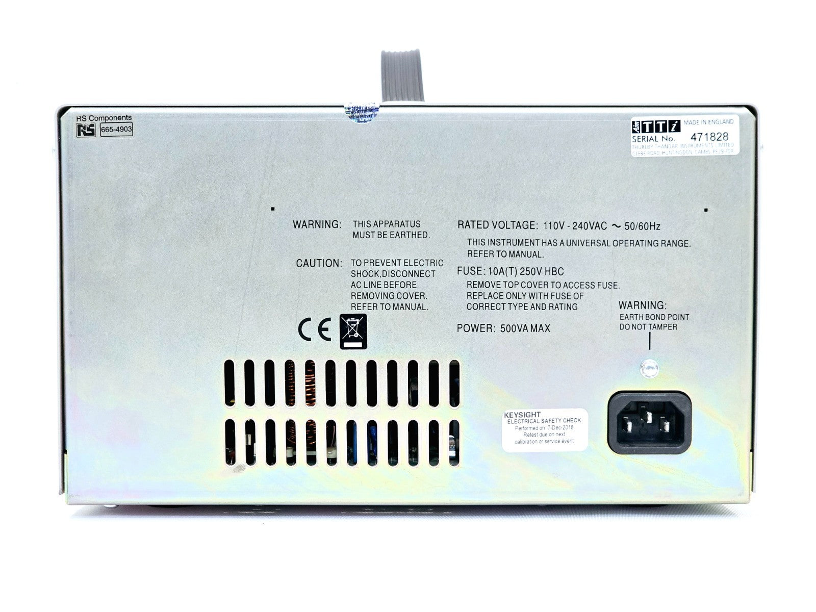 TTI Thurlby Thandar EX354RD Professional Dual Bench Power Supply 2x 35V 4A 280W