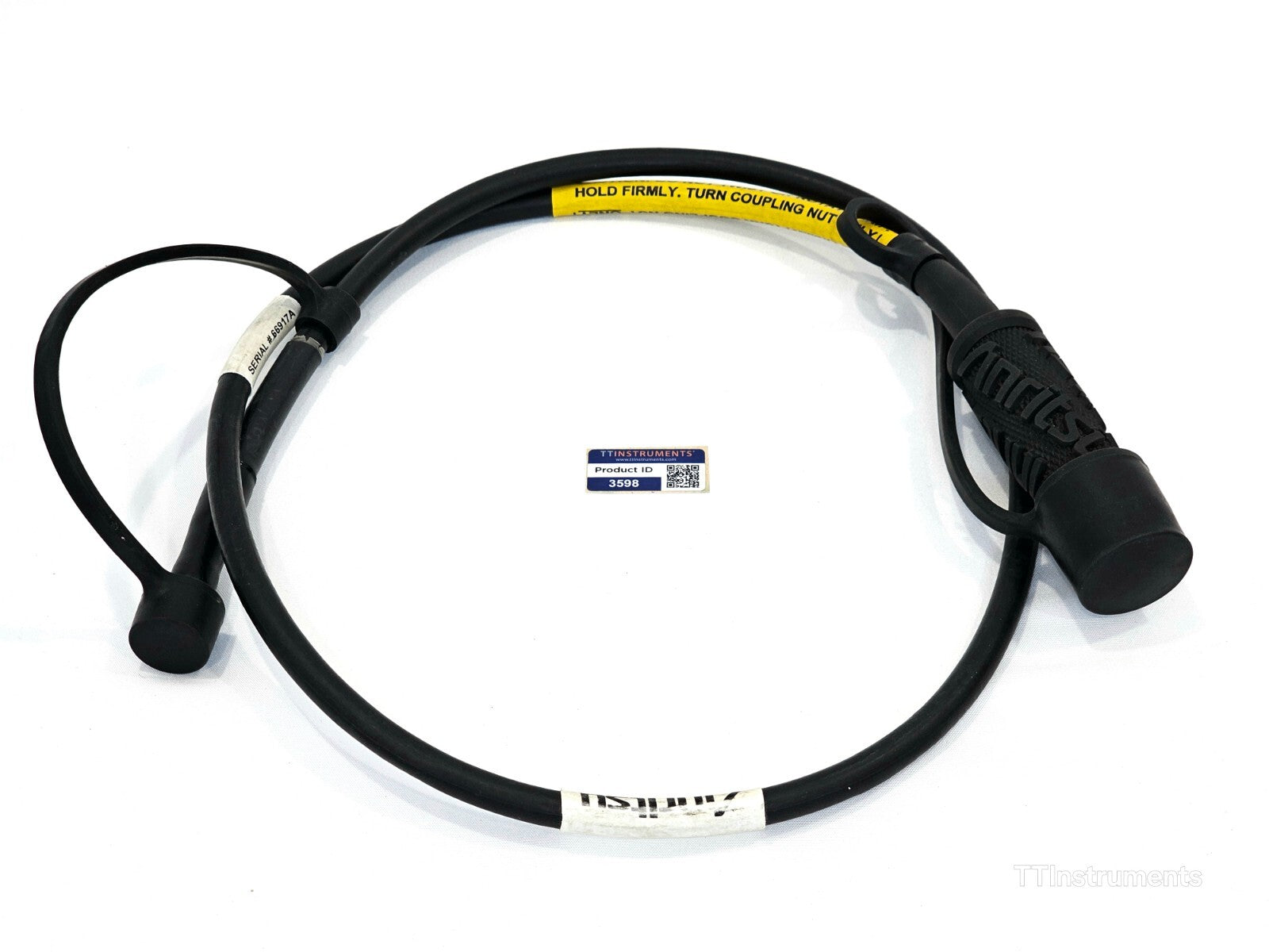 Untested Anritsu 15RNFN50-1.5-R Test Port Extension Cable Armored 6 GHz