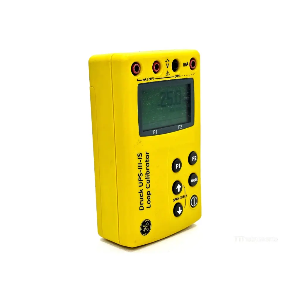 Druck UPS-III-IS loop calibrator in protective rubber holster