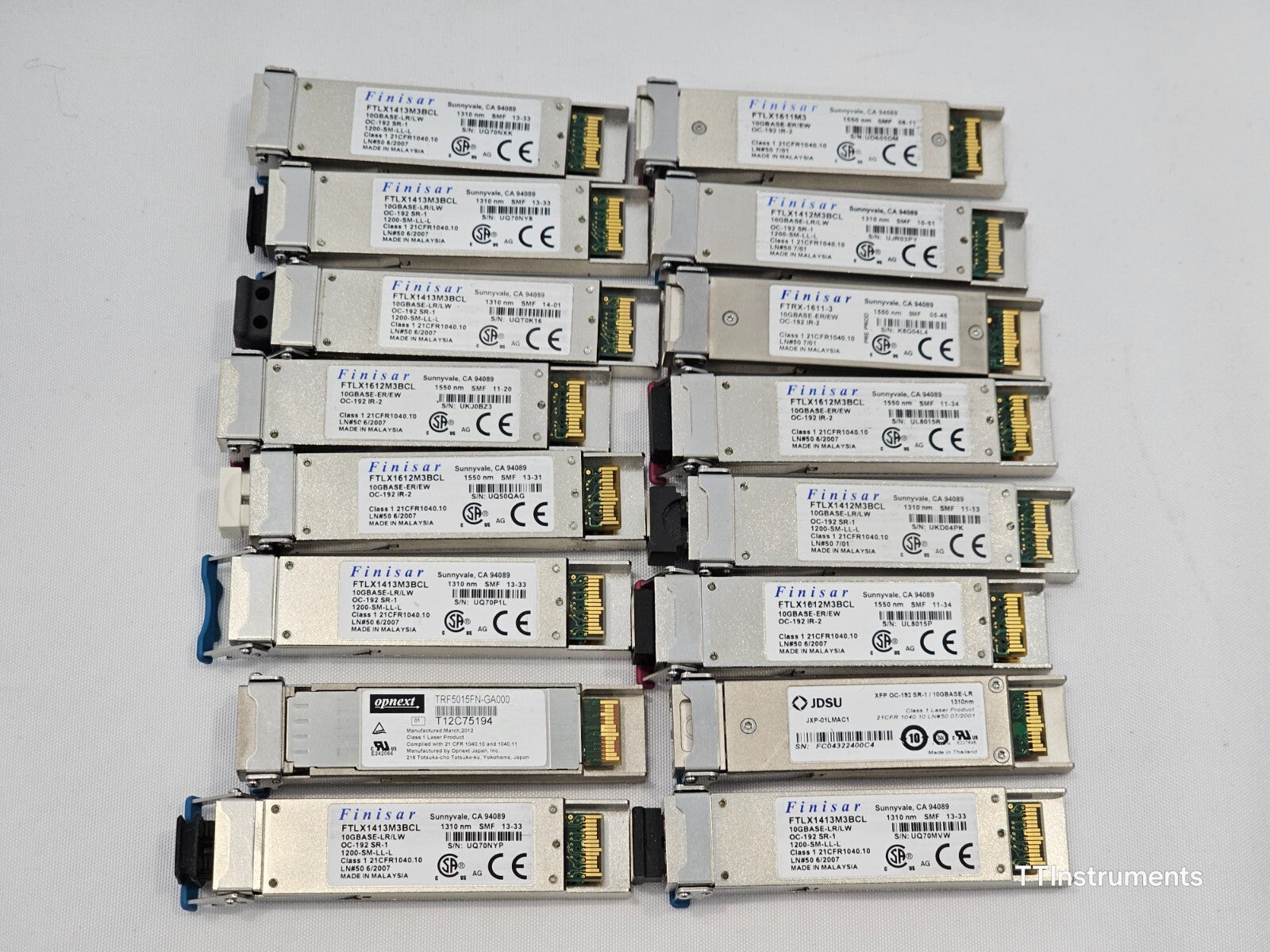 UNTESTED Job Lot of various Optical Transceivers