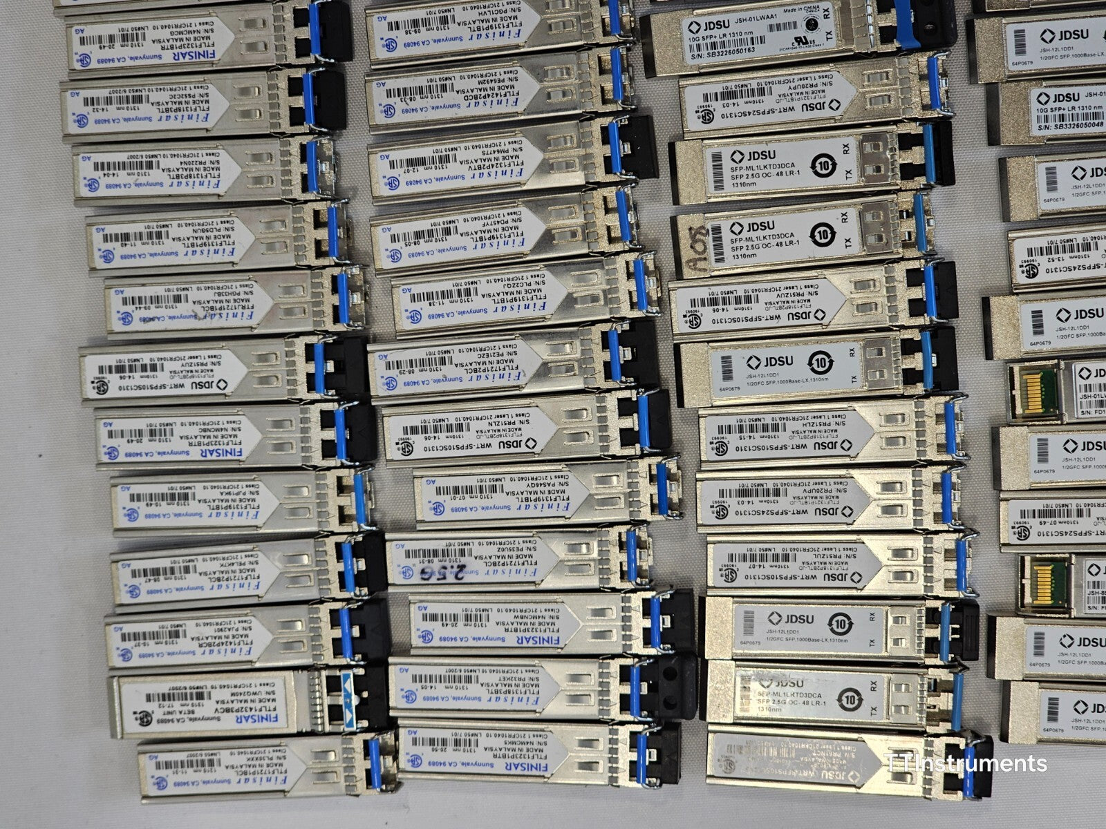 UNTESTED Job Lot of various Optical Transceivers Finisar Avago JDSU HUAWEI ...