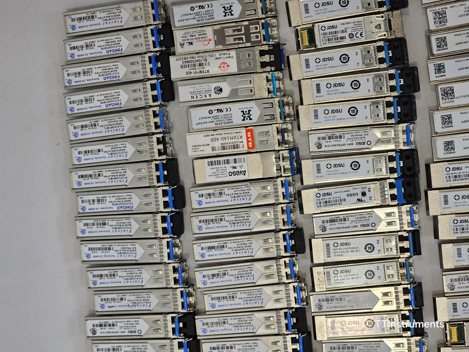 UNTESTED Job Lot of various Optical Transceivers Finisar Avago JDSU HUAWEI ...