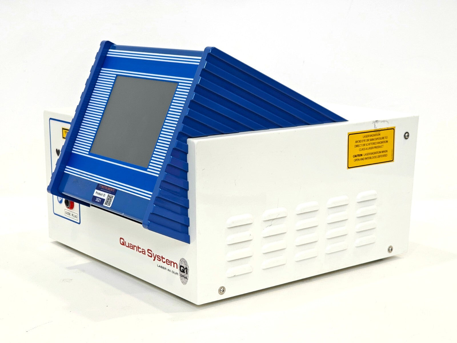 Untested Quanta System Q1 D-8 Diode Laser with Pedal Foot Switch MFG 2018