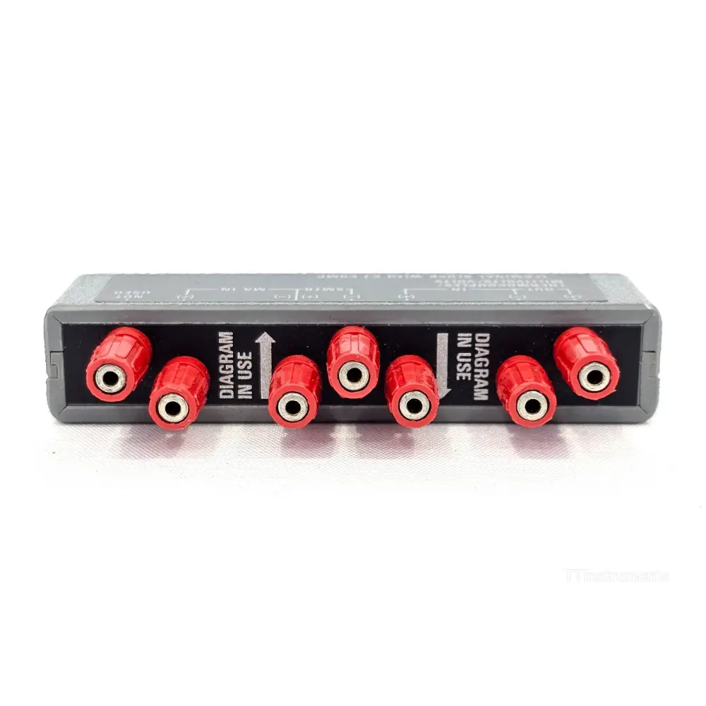 Full contents of UNOMAT TRX-IS calibrator sale including manual, terminal block, and connection lead