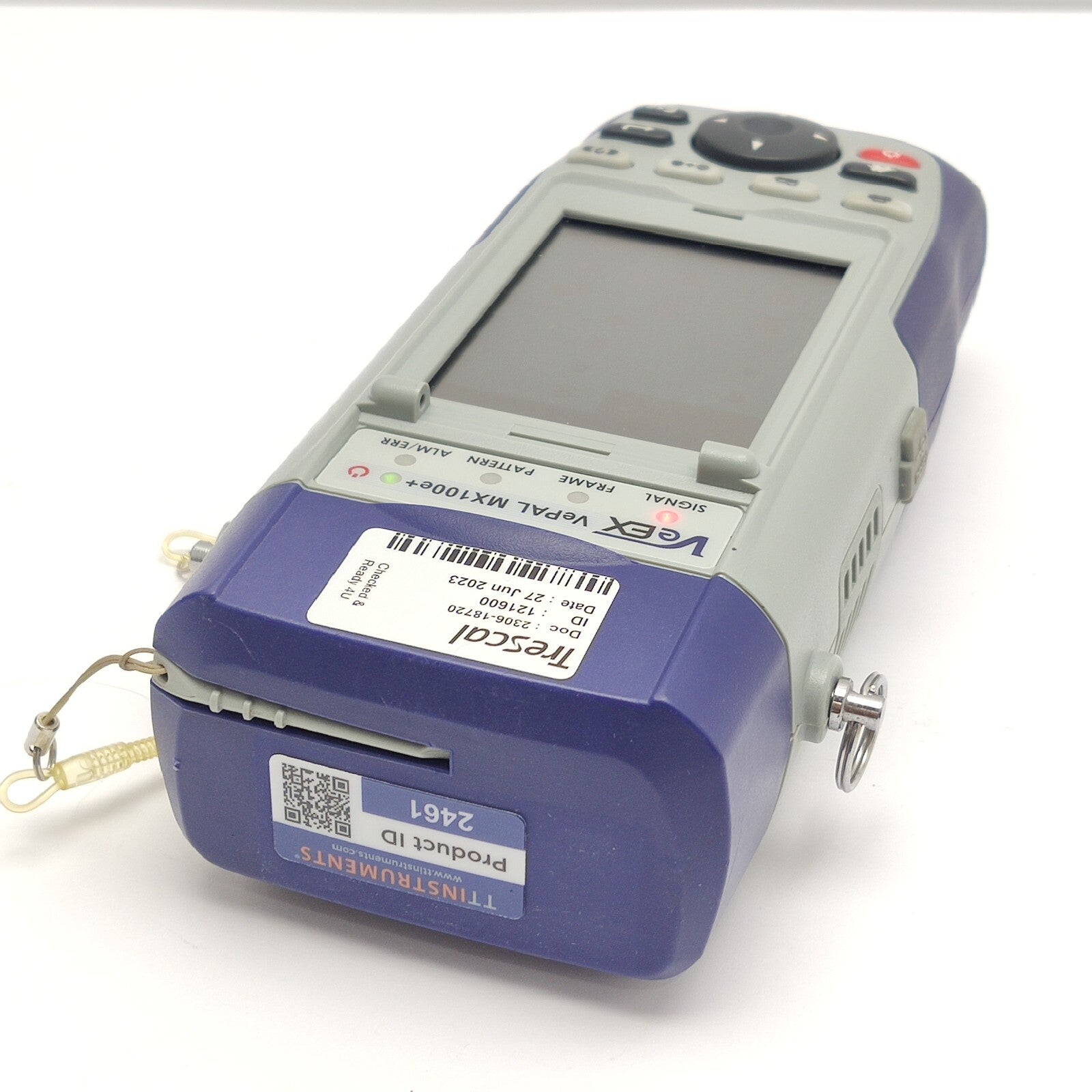 VeEX VePAL MX100e+ Metro Expert Mobile Backhaul & Carrier Ethernet Test RFC2544.