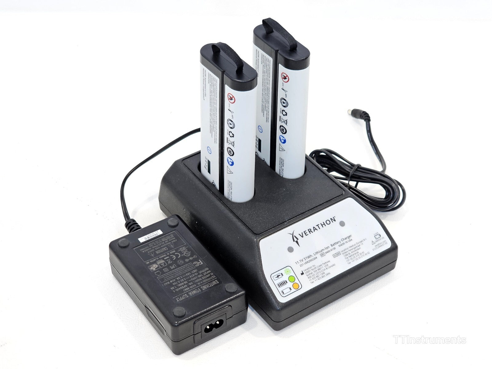 Verathon 0570-0346 BladderScan PRIME + 0570-0347 Probe 0400-0130 Charger & Batt