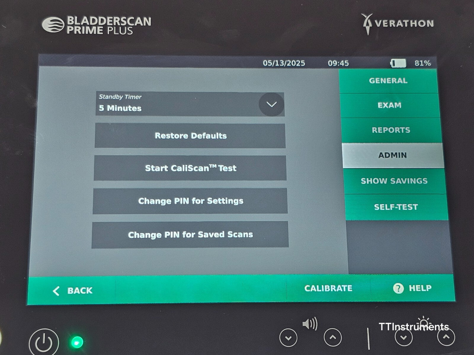 Verathon 0570-0394 BladderScan Prime Plus with Battery