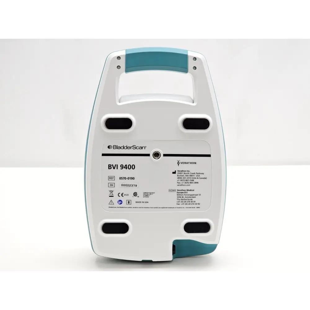 Verathon BVI 9400 BladderScan ultrasound probe and transducer detail