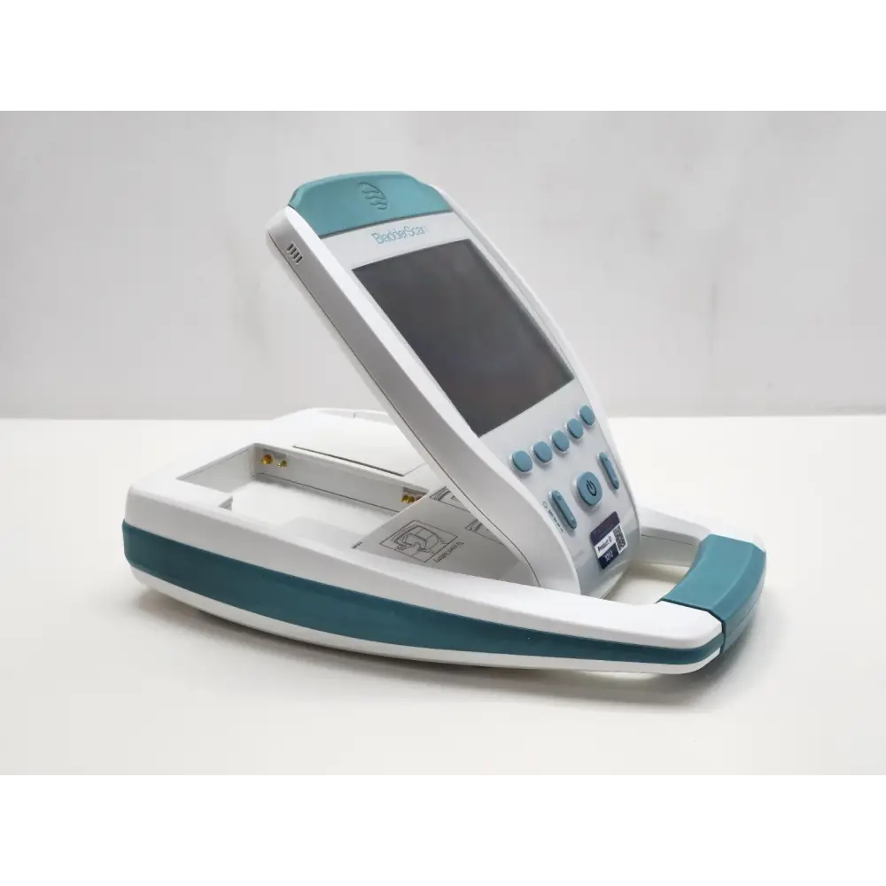 Verathon BVI 9400 BladderScan rear view showing device body and controls