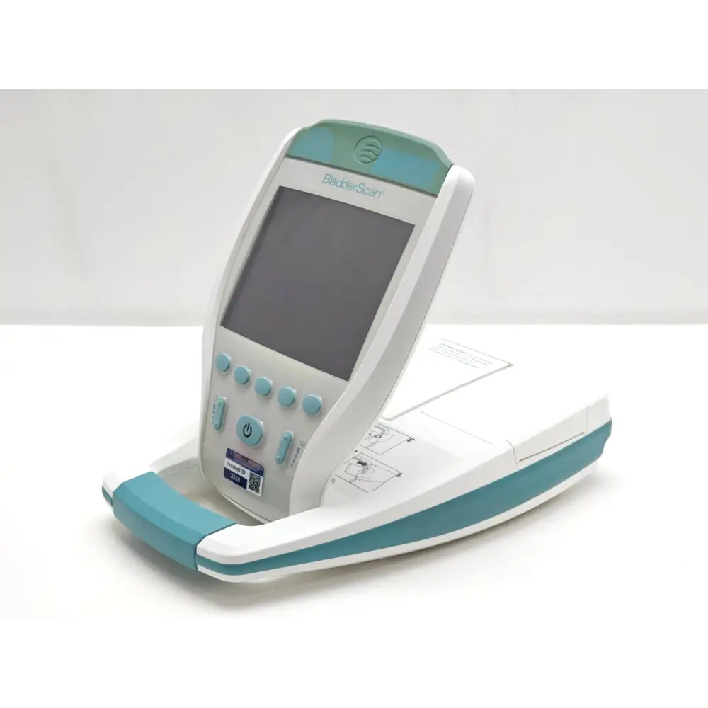 Verathon BladderScan BVI 9400 side profile view of handheld unit
