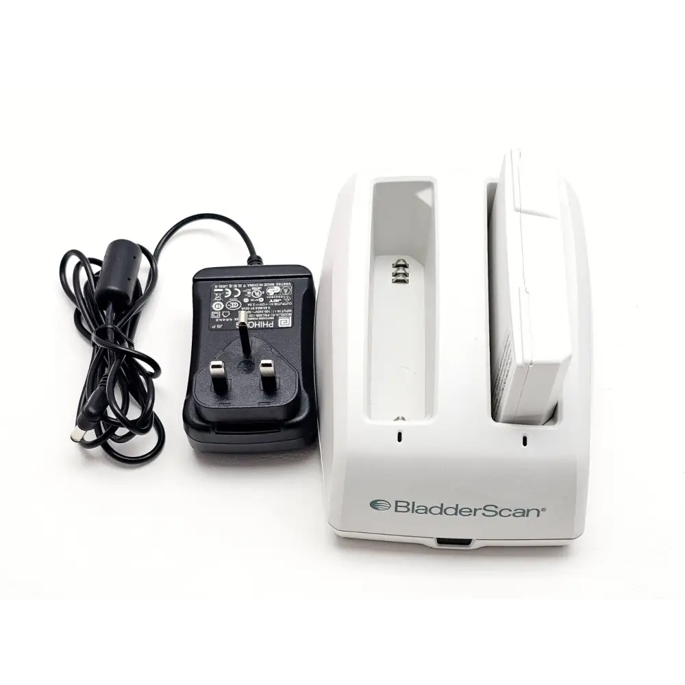 Verathon BladderScan BVI 9400 charger unit and power accessories