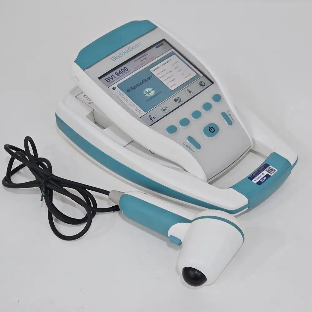 Verathon BladderScan BVI 9400 right side profile view showing overall condition