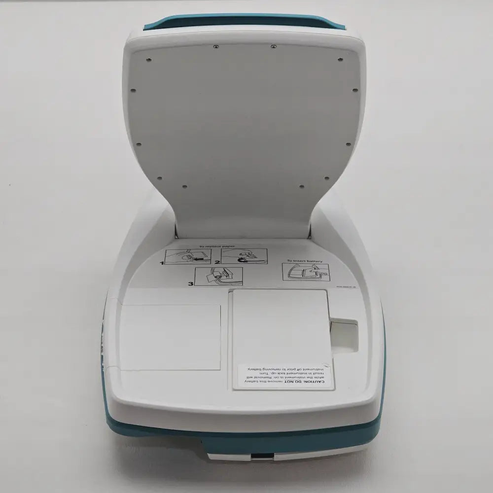 Verathon BVI 9400 BladderScan bottom view showing battery compartment