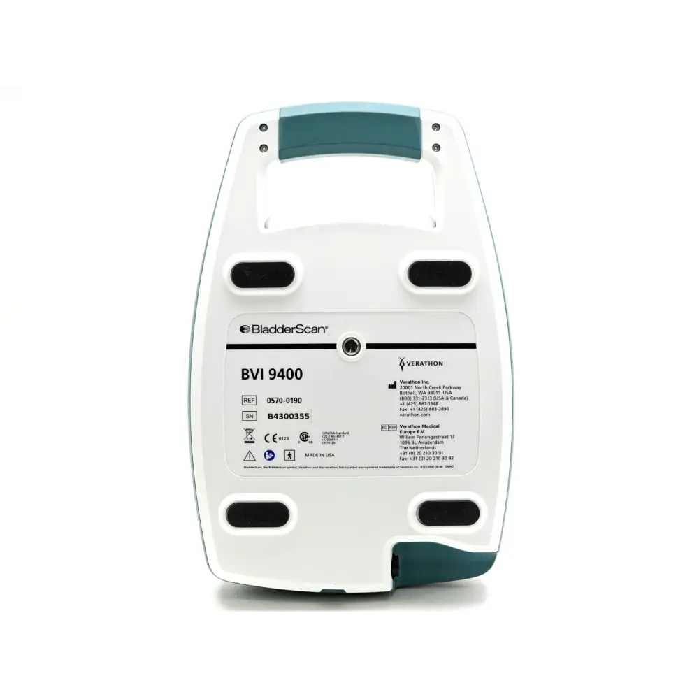 Verathon BVI 9400 BladderScan with charger and two batteries included