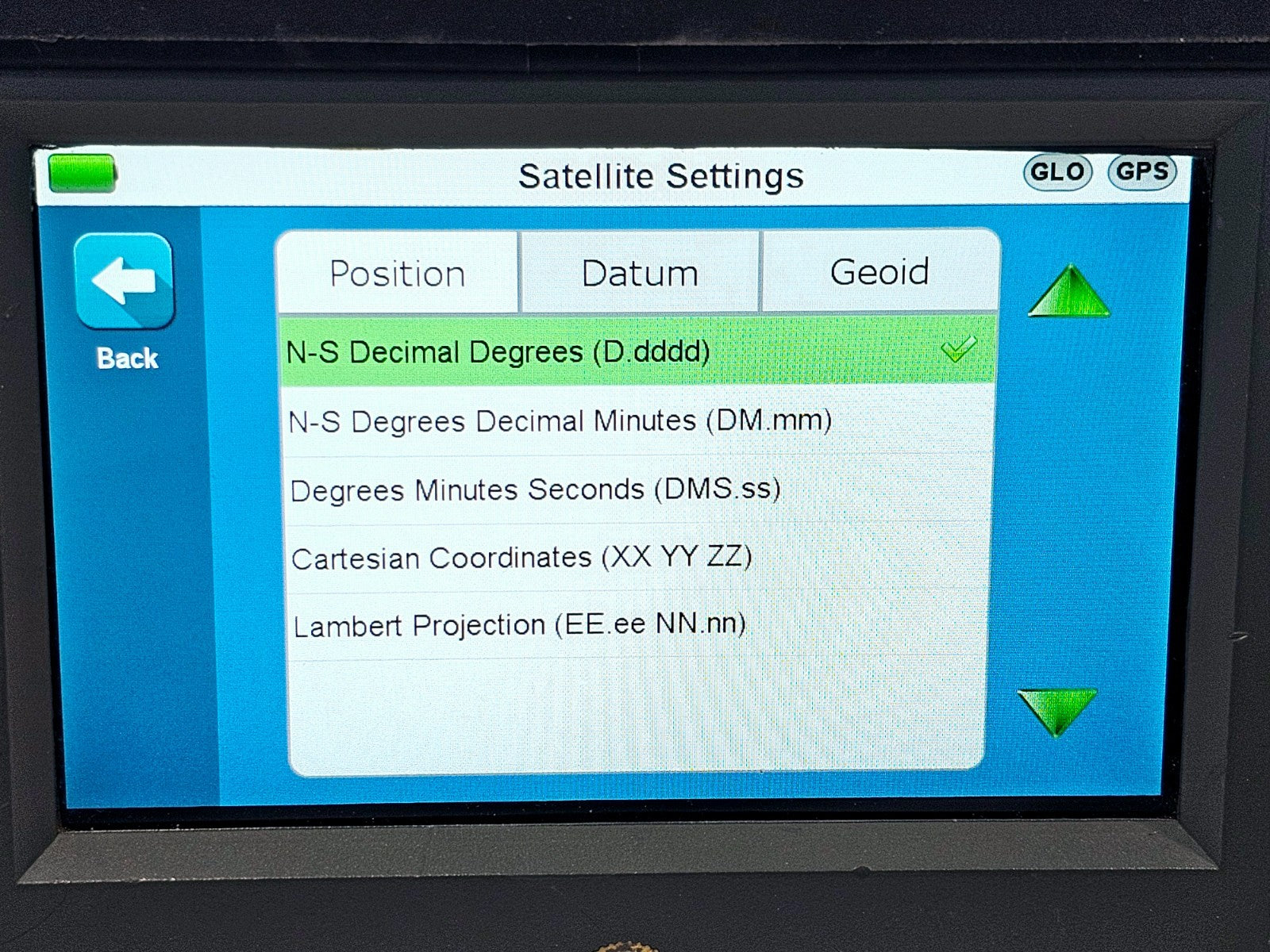 Viavi 3Z RFV-2000 close-up of device label showing model number 3Z-RFV-AAT-2000