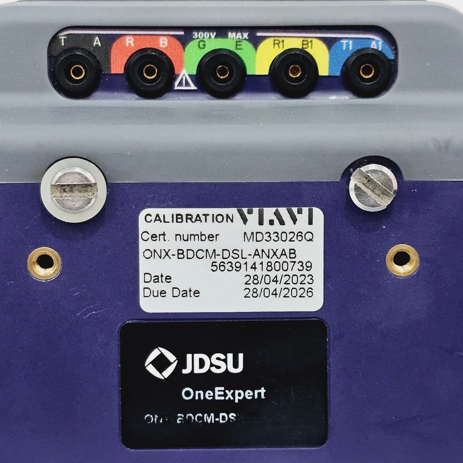 Viavi Calibrated OneExpert ONX-580 DSL Bonded IP Video Mobile RFL VoIP HPNA True