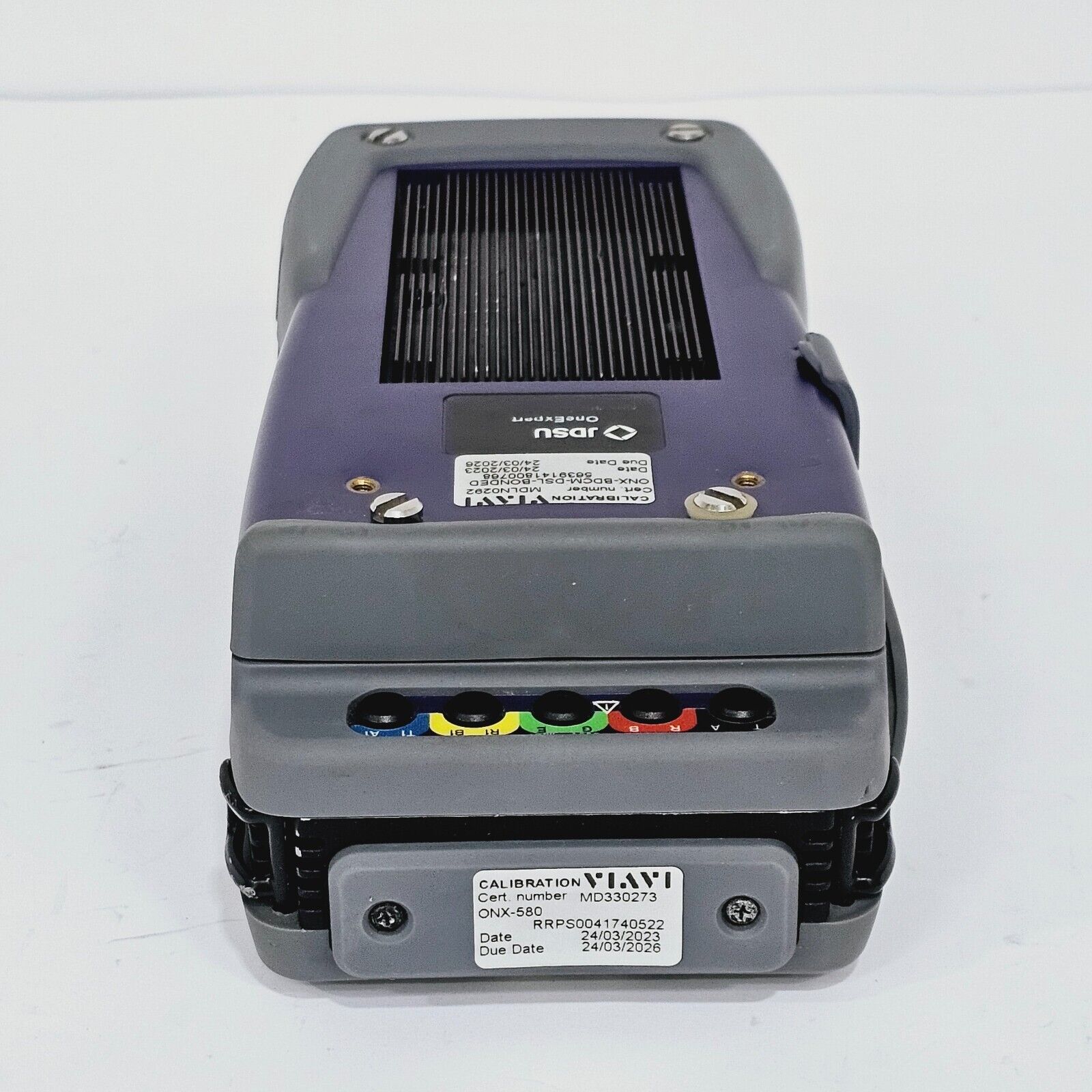 Viavi Calibrated OneExpert ONX-580 DSL Bonded IP Video Mobile RFL VoIP HPNA + Op