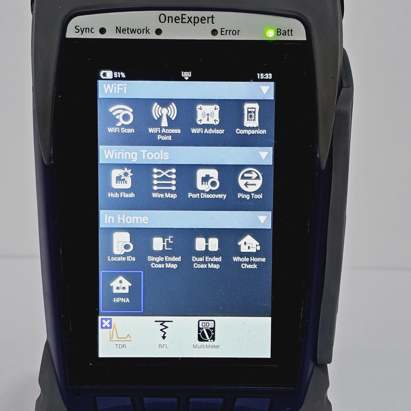 Viavi Calibrated OneExpert ONX-580 DSL Bonded IP Video Mobile RFL VoIP HPNA + Op