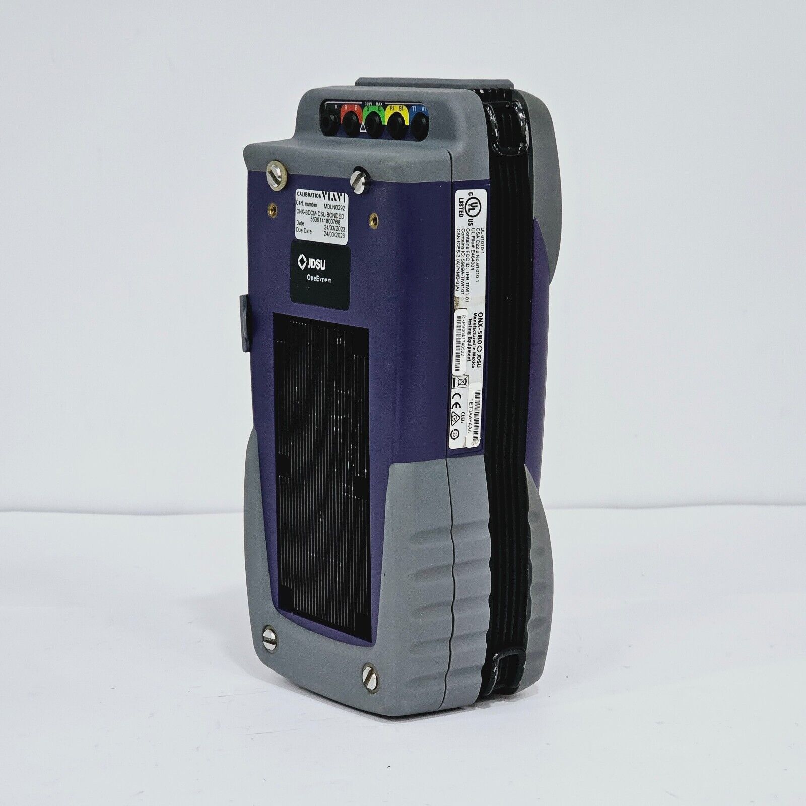 Viavi Calibrated OneExpert ONX-580 DSL Bonded IP Video Mobile RFL VoIP HPNA + Op