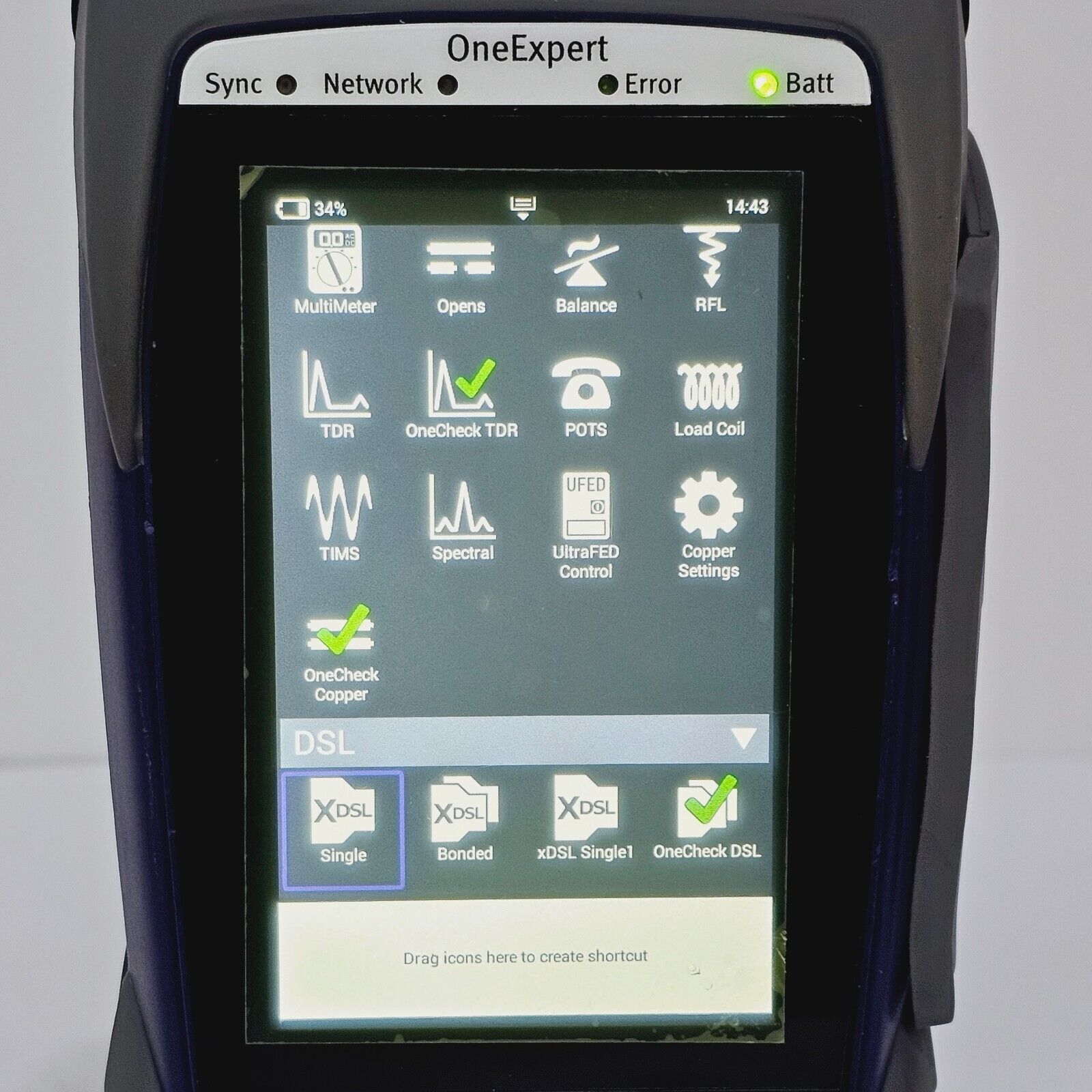 Viavi Calibrated OneExpert ONX-580 DSL Bonded IP Video Mobile RFL VoIP HPNA True