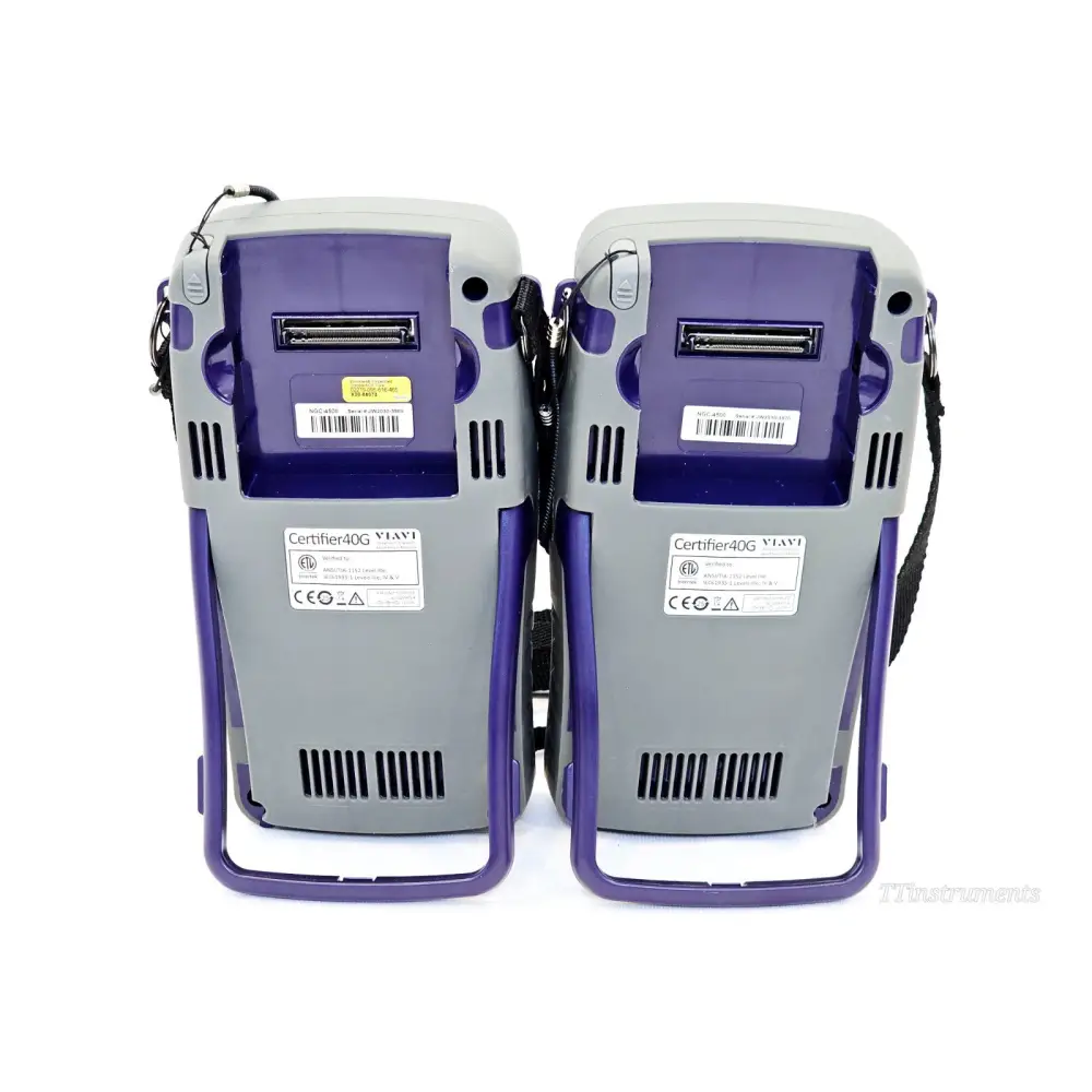 Viavi Certifier 40G NGC-4500 Cable Certifier Set with SM MM and CAT 6A Adapters4
