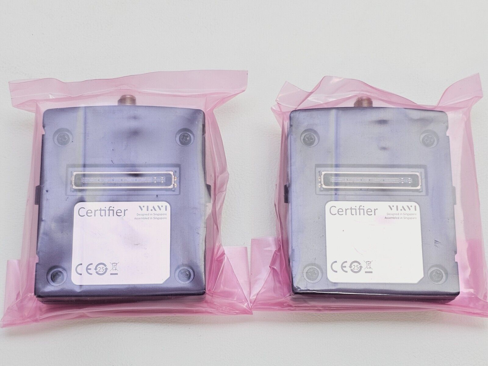 Viavi Certifier 75 OHM F-TYPE Interface COAXIAL Adapter Set NGC-4500-COAX PAIR