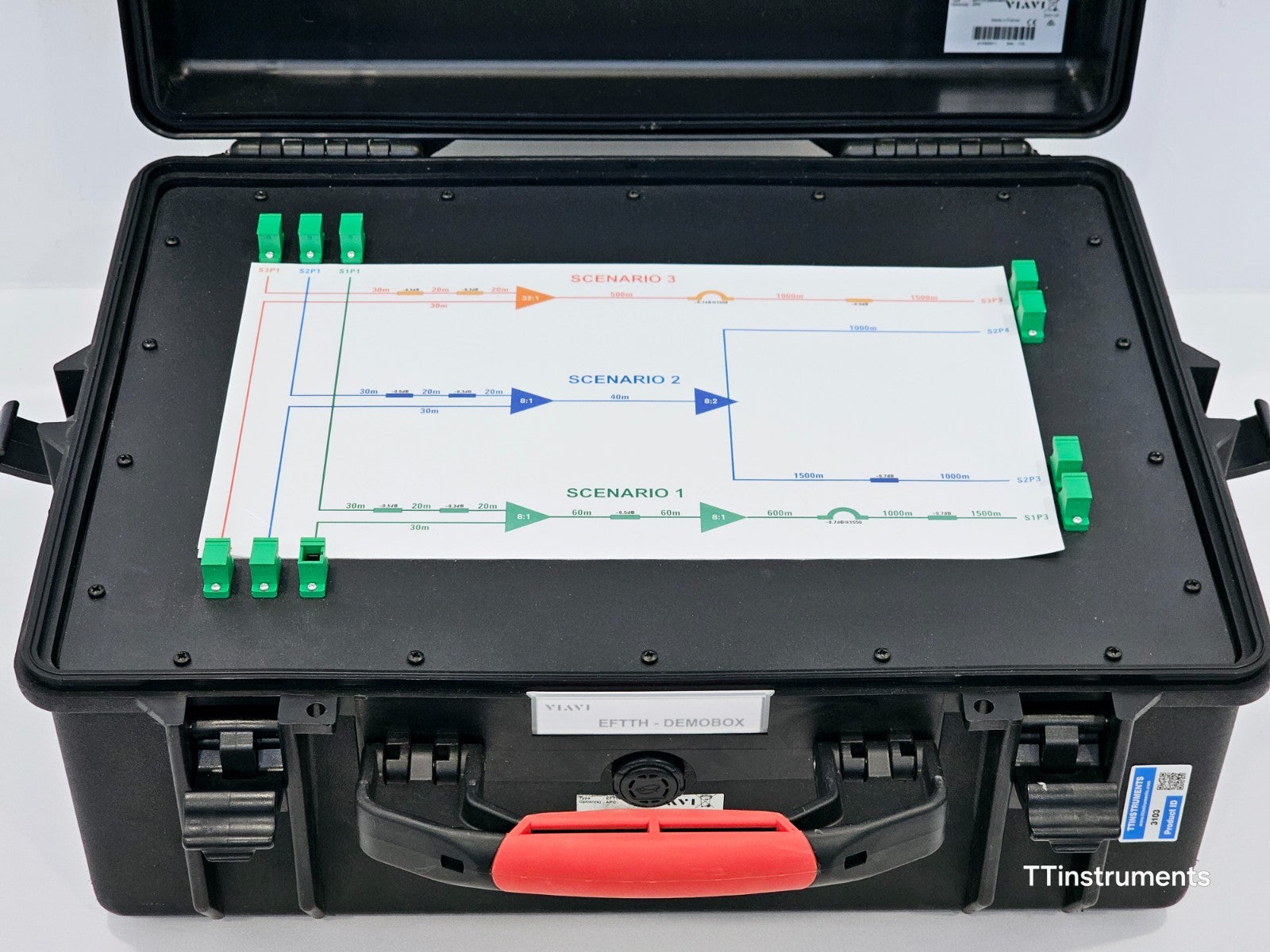 Viavi EFTTH DEMO BOX APC EFTTH-DEMOBOX