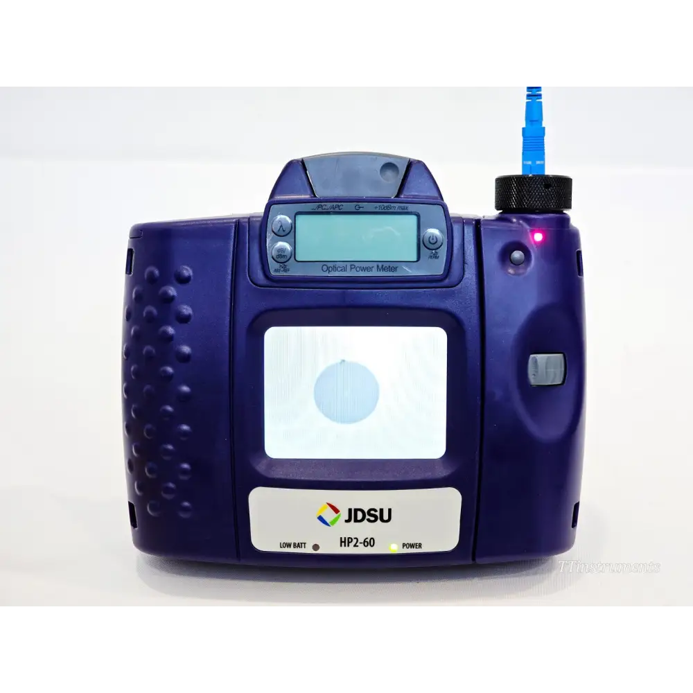 Power adapter included with Viavi HP2-60-P4 fibre inspection system