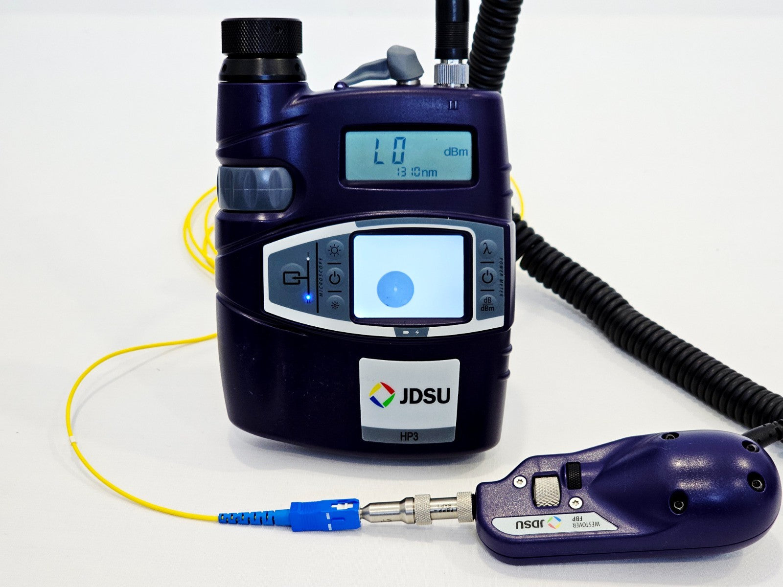 Viavi HP3-60-P4 Fiber Scope with 4x Tips and Power Meter + VFL11