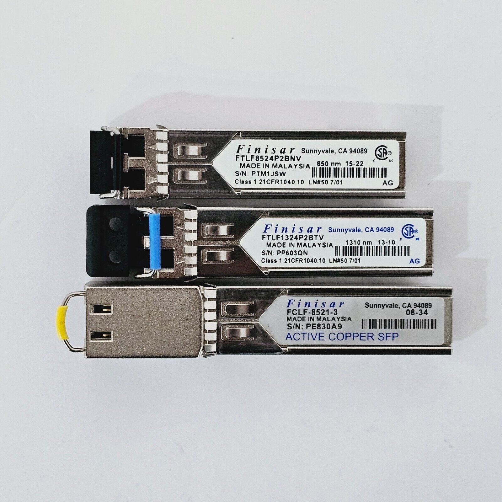 Viavi JDSU 10/100/1000 E1 SFP E3/DS3/STS1 E4/STM1(e) Physical Interface Modules