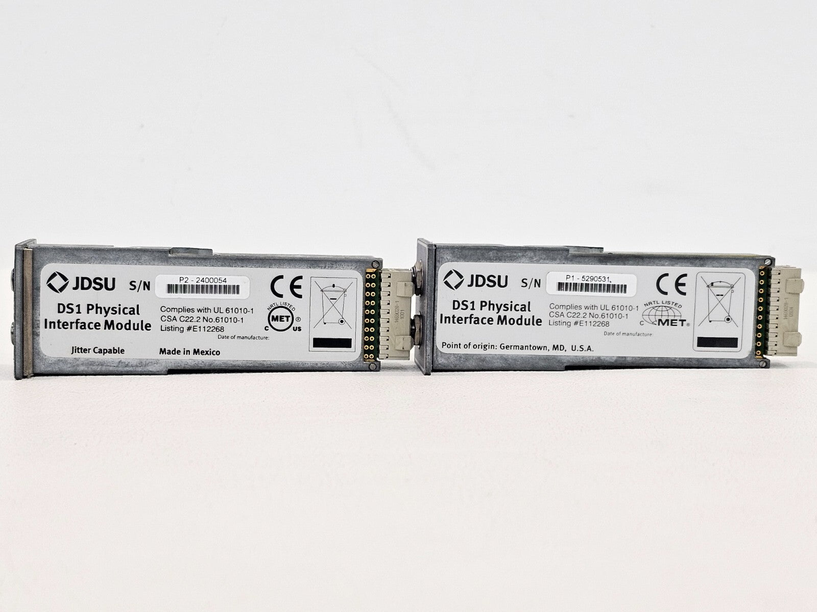 Viavi JDSU 2x E3/DS3/STS1 + 2x DS1 PIM Modules