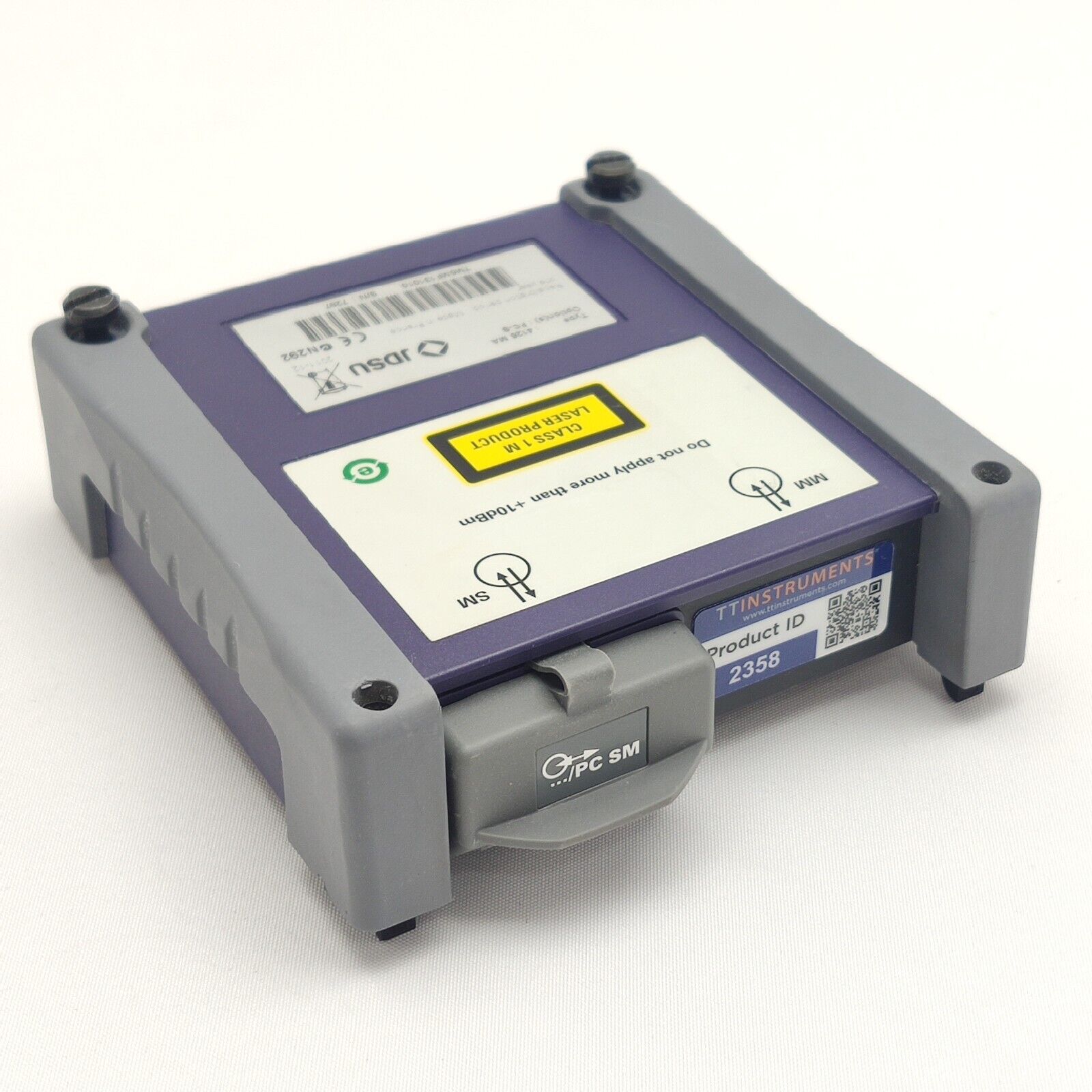 Viavi JDSU 4126 MA SM OTDR 1310/1550 nm 40/38 dB APC FC-S Metro Access FTTH