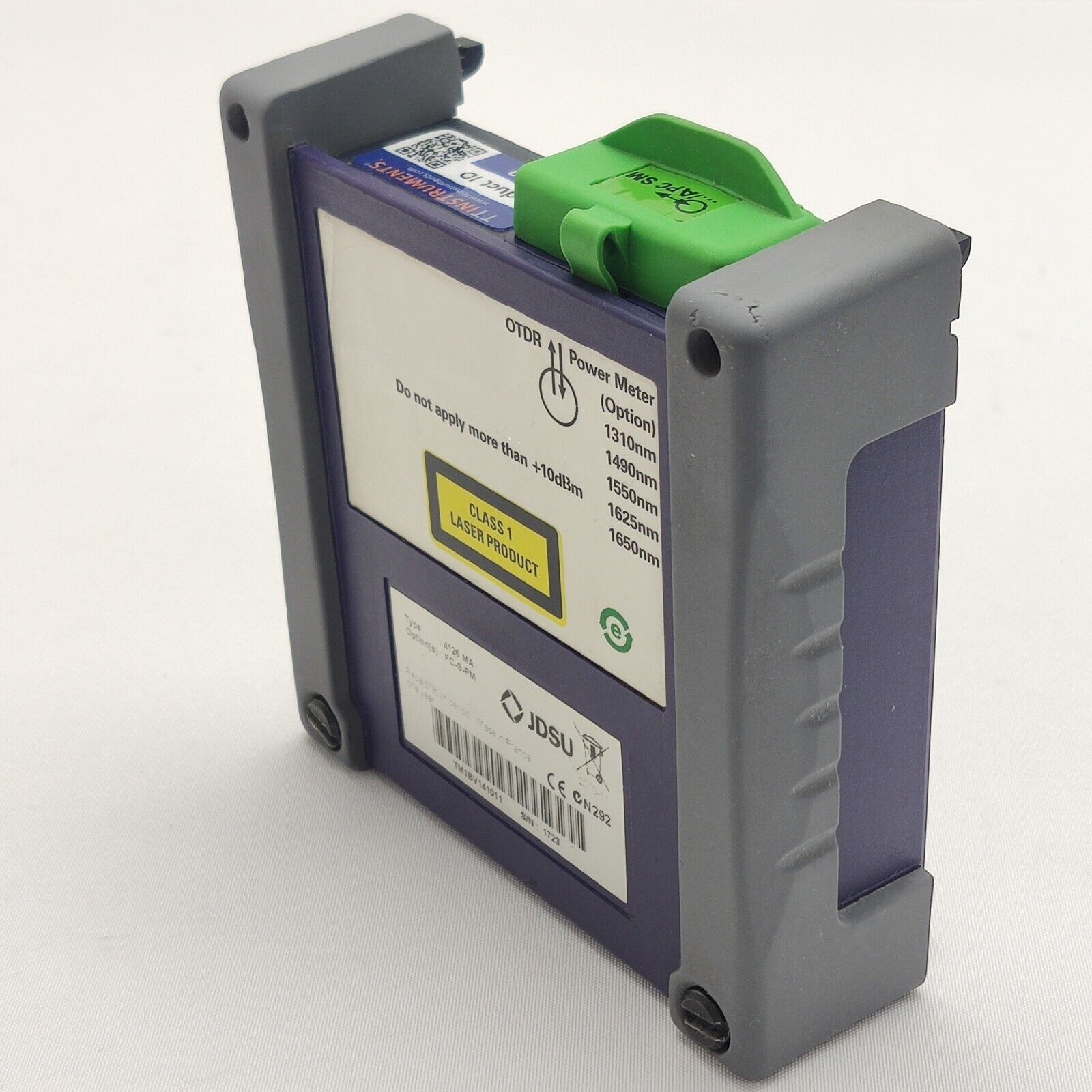 Viavi JDSU 4126 MA SM OTDR 1310/1550 nm 40/38 dB APC FC-S-PM Metro Access FTTH