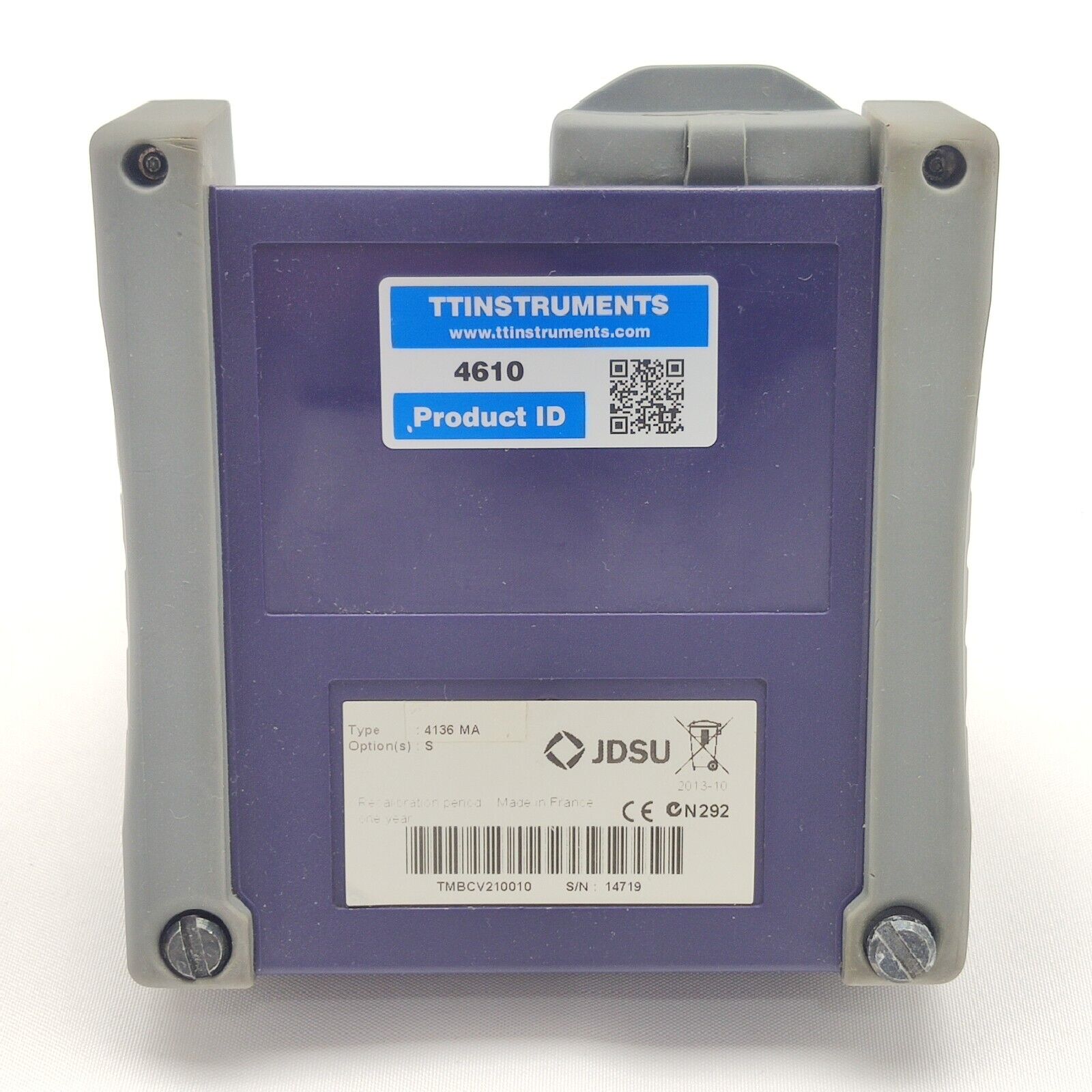 Viavi JDSU 4126 MA SM OTDR 1310/1550 nm 40/38 dB PC Metro Access FTTH